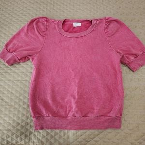 T.La pink shirt